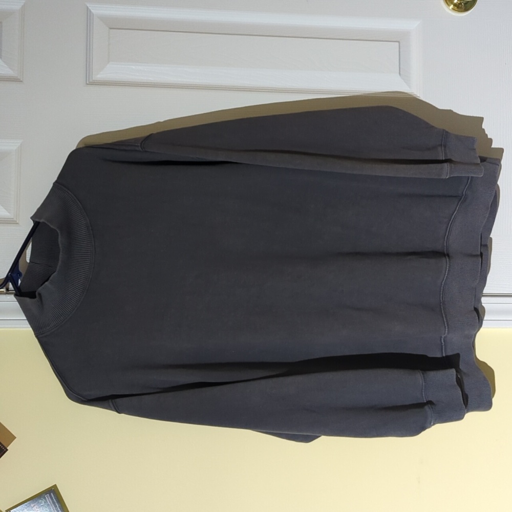 Grey Mock Neck Sweater